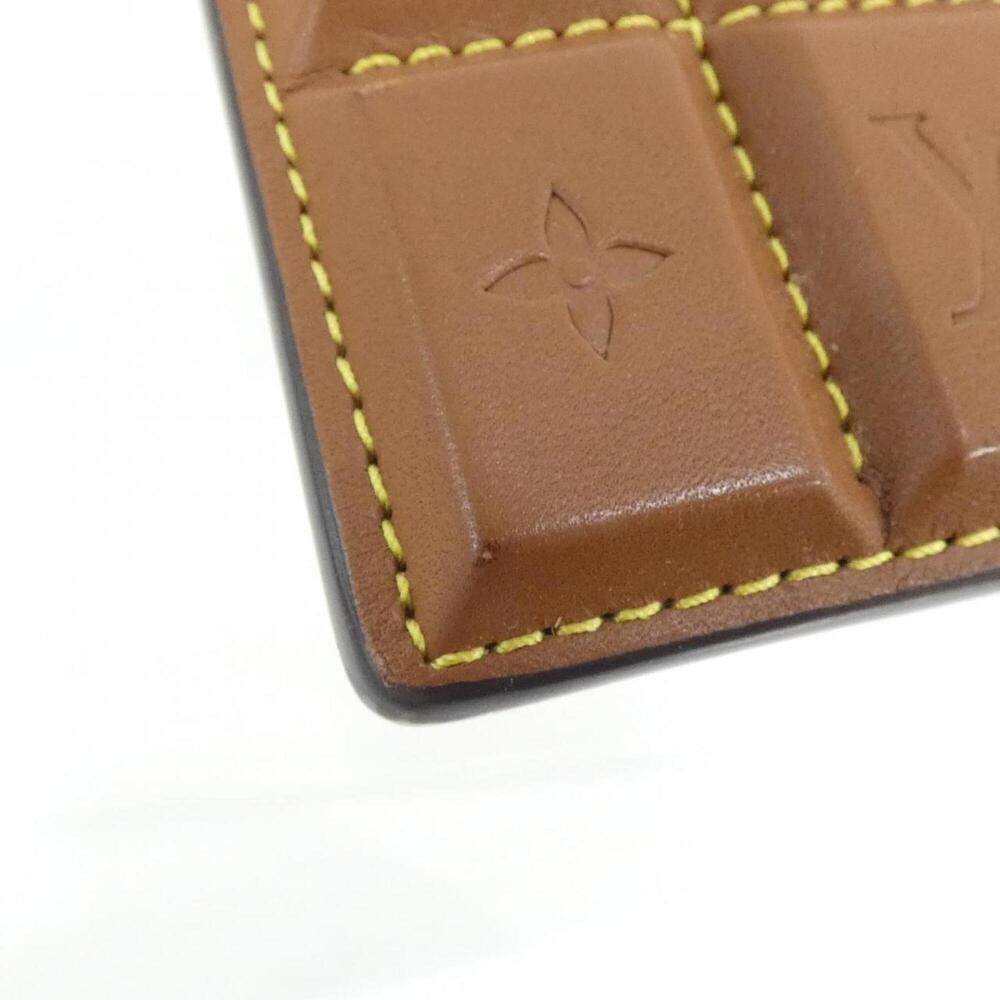 Louis Vuitton Monogram Accessory Bag Charm LV Chocolate Bar M01478 Keyring - Picture 4 of 7